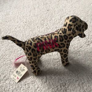 Victoria secret PINK dog plush cheetah print